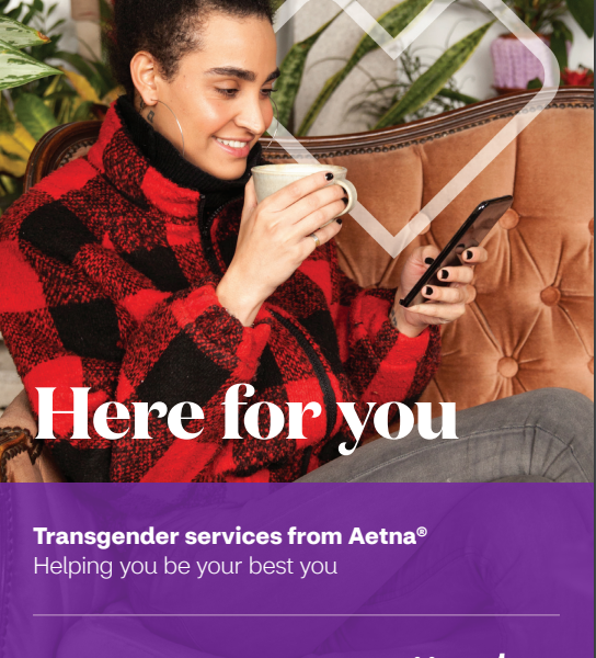Transgender Services from Aetna brochure